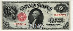 1917 $1 Legal Tender Red Seal Note Currency Fr. 39 Pmg Choice Unc 64 Epq (627a)