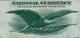 1918 $1 Frbn New York National Currency Flying Eagle Pmg 50 About Unc (cbe)