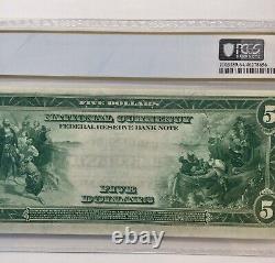 1918 $5 Federal Reserve Bank Note Cleveland Fr. 785 #D52A PCGS Choice UNC 64