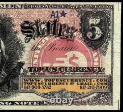 1928C $5 Legal Tender Fr. 1528 Star Note PCGS 63 UNC