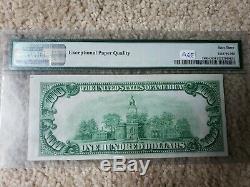 1929 $100 National Currency CHICAGO PMG CHOICE UNC 63 EPQ