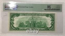1929 $100 National Currency PMG 64 UNC EPQ FRBN Chicago Fr 1890-G