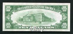 1929 $10 Chase Nb Of The City Of New York, Ny National Currency Ch. #2370 Unc