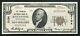 1929 $10 Farmers National Bank Of Kittanning, Pa National Currency Ch. #3104 Unc