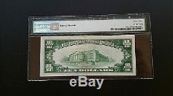 1929 $10 NATIONAL CURRENCY Ty. 1 TARENTUM PENNSYLVANIA PMG 63 CHOICE / UNC