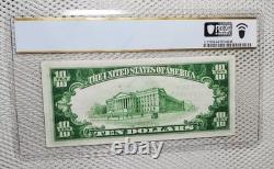 1929 $10 National Currency Brown Seal Chattanooga, Tennessee PCGS UNC 64PPQ Nice