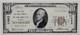 1929 $10 National Currency, Wakarusa, Indiana, C000165a Unc Details Ff24.1