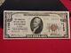 1929 $10 The Commercial National Bank Of Anniston Al National Currency (unc)