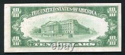 1929 $10 The Millville Nb Millville, Nj National Currency Ch. #1270 About Unc