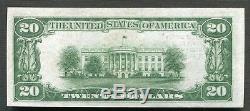 1929 $20 Bank Of America San Francisco, Ca National Currency Ch #13044 Gem Unc
