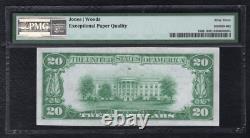 1929 $20 The First Nb Of Seymour, Wi National Currency Ch. #6575 Pmg Unc-63epq