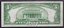 1929 T1 $5 National City Bank Note Currency New York Ny Pcgs B Gem Unc 66 Ppq