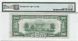 1934A Richmond $20 Federal Reserve Note PMG 65 EPQ Gem Unc Currency Banknote FRN