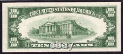 1934 C $10 Silver Certificate Note Currency Fr. 1704 Ba Block Pmg Gem Unc 65 Epq