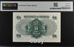 1949 Hong Kong 1 Dollars P324a BANKNOTE CURRENCY UNC PMG 65