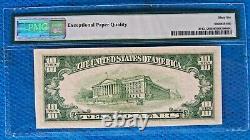 1950 B $10 Note Currency Fr. 2012- GF Block PMG GEM UNC 66 EPQ