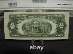 1953 $ 2 United States Legal Tender Red Seal Priest Humphrey Gem Unc 66