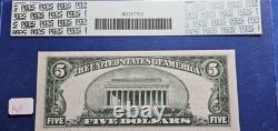 1953 $5 Legal Tender Fr#1532 Gem Unc 65 PPQ PCGS