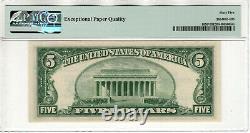 1953 A $5 Silver Certificate Star Note Currency Fr. 1656 Pmg Gem Unc 65 Epq
