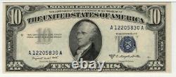 1953 B $10 Silver Certificate Note Currency Fr. 1708 AA Block PMG GEM UNC 65 EPQ