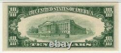 1953 B $10 Silver Certificate Note Currency Fr. 1708 AA Block PMG GEM UNC 65 EPQ