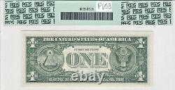 1957 Low 2-Digit Serial $1 Silver Certificate PCGS 67 PPQ Superb Gem Unc Rare