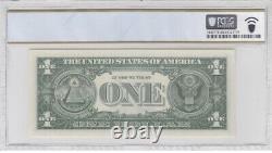 1963 A FRB New York $1 Note Fr 1901-B Solid #B33333333A Superb Gem UNC 68 PPQ