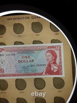 1965 East Caribbean Currency Authority 1 Dollar Gem Crisp Unc. #9233