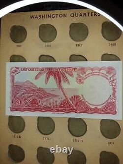 1965 East Caribbean Currency Authority 1 Dollar Gem Crisp Unc. #9233