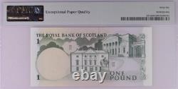 1967 Scotland 1 Pounds P327a BANKNOTE CURRENCY UNC PMG 66