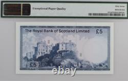 1978 Scotland 5 Pounds P337a BANKNOTE CURRENCY UNC PMG 67