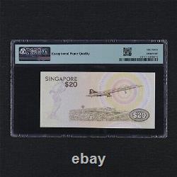 1979 Singapore Board of Comm. Of Currency 20 Dollars Pick#12 PMG 67 EPQ UNC