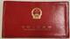 1980 The People's Bank Of China (10) Pc Unc Currency Bank Note Set In Red Album