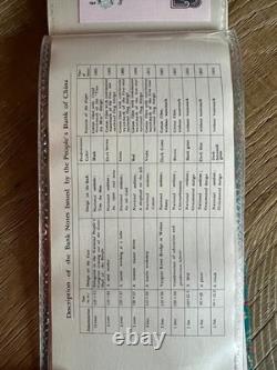 1980 The People's Bank of China (10) Pc UNC Currency Bank Note Set (rare)