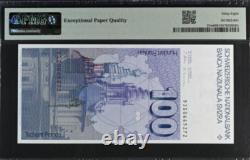1993 Switzerland 100 Francs P57m BANKNOTE CURRENCY UNC PMG 68