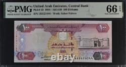 1998 United Arab Emirates 100 dirhams P23 BANKNOTE CURRENCY UNC PMG 66