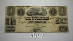 $1 18 Tecumseh Michigan MI Obsolete Currency Bank Note Remainder Bill UNC++