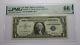 $1 1957 Silver Certificate Star Note Currency Bank Note Bill About Unc66 Pmg