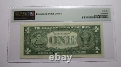 $1 1957 Silver Certificate Star Note Currency Bank Note Bill About UNC66 PMG