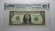 $1 2003 Radar Serial Number Federal Reserve Currency Bank Note Bill Pmg Unc67epq