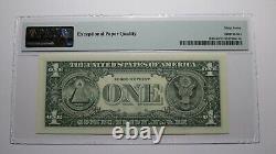 $1 2003 Radar Serial Number Federal Reserve Currency Bank Note Bill PMG UNC67EPQ