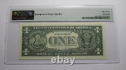 $1 2003 Radar Serial Number Federal Reserve Currency Bank Note Bill PMG UNC67EPQ