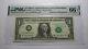 $1 2003 Repeater Serial Number Federal Reserve Currency Bank Note Bill Pmg Unc66