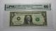 $1 2003 Repeater Serial Number Federal Reserve Currency Bank Note Bill Pmg Unc66
