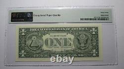 $1 2003 Repeater Serial Number Federal Reserve Currency Bank Note Bill PMG UNC67