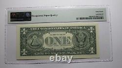 $1 2003 Repeater Serial Number Federal Reserve Currency Bank Note Bill PMG UNC67