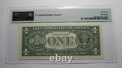 $1 2003 Repeater Serial Number Federal Reserve Currency Bank Note Bill UNC67EPQ