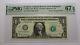 $1 2017 Radar Serial Number Federal Reserve Currency Bank Note Bill Pmg Unc67epq
