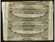 $1-$2 1860's Newport Rhode Island Obsolete Currency Uncut Sheet Bank Notes Unc+