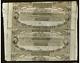$1-$2 1860's Newport Rhode Island Obsolete Currency Uncut Sheet Bank Notes Unc+